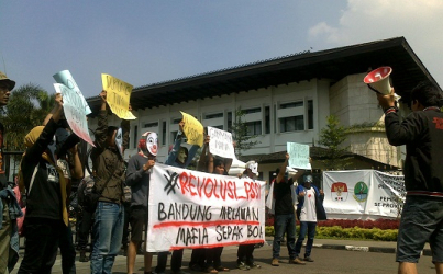 Mahasiswa: Reformasi Sepakbola Indonesia!